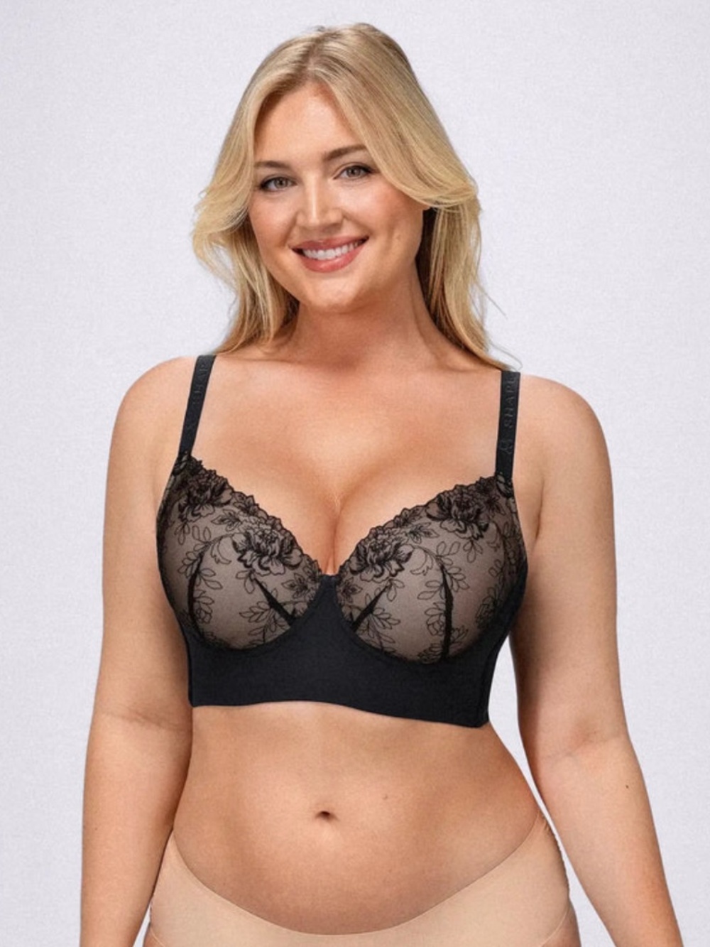 Lace Underwire Bra (Size 36D)